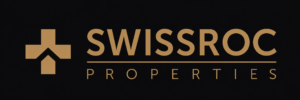 Logo Swissroc Properties, agence immobilière partenaire d'Helvetia Video Production